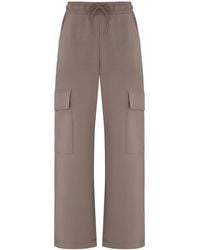 Nocturne - Neutrals Elastic Waist Cargo Pants - Lyst