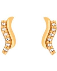Lavani Jewels - Goldplated Brise Earrings - Lyst