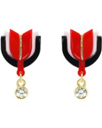 Gissa Bicalho - Acrylic Handmade Earring S Alamanda - Lyst