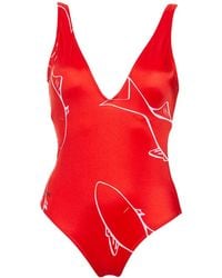 Aulala Paris - Aulala X Lorieux Art One-Piece Swimsuit - Lyst