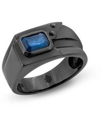 SALLY SKOUFIS - Nautico Ring With Natural Sapphire - Lyst