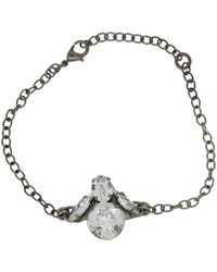 Vickisarge - Neutrals The Clear Bee Bracelet - Lyst