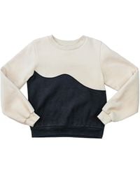 Circular Path - Neutrals Wave Sweatshirt - Lyst