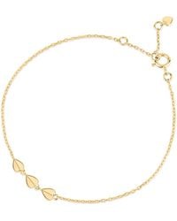 Dinny Hall - Bijou Folded Heart Trio Bracelet - Lyst