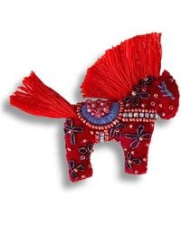 VETKA - Handmade Horse Brooch- Fire Horse - Lyst