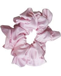 Formula S7 - Light Ruffle Scrunchie - Lyst