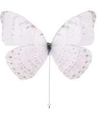 Oana Savu - Pin Off Silk Butterfly Brooch - Lyst