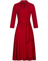 Marianna Déri - Jersey Wrap Dress - Lyst