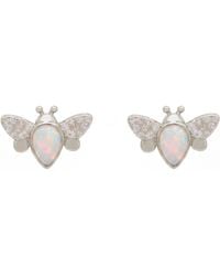LÁTELITA London - Busy Bee Opal Stud Earrings - Lyst