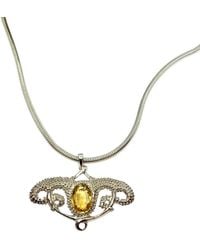 Tg-Jewellery by Tamara Gervasio - Sea Urchin Pendant Necklace – Sterling With Citrine - Lyst