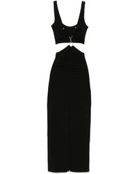 Nissa - Cut-Out Jersey Midi Dress - Lyst