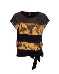 Conquista - Panel Detail Top By Fashion - Lyst