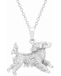 Simon Kemp Jewellers - Leaping Spaniel Pendant - Lyst