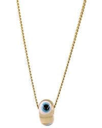 1610Istanbul - Evil Eye Butter Necklace - Lyst