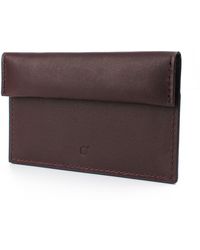 godi. - Handmade Compact Leather Coin And Card Holder - Lyst
