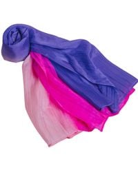 Silk and Bears - To Ombré Silk Scarf – Hand-Dyed Mulberry Silk - Lyst