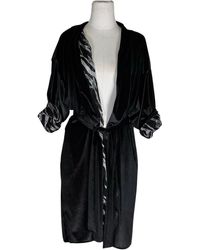 Jennafer Grace - Onyx Velvet Reversible Koi Kimono - Lyst