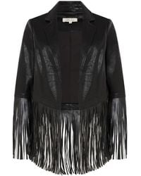 Little Lies - Jagger Fringed Faux Leather Jacket - Lyst