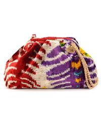 SJW BAGS LONDON - Victoria Ikat Mini Pouch Bag - Lyst
