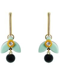 Gissa Bicalho - Acrylic Handmade Earring Stem Petunia Pale - Lyst