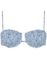 Montce - Petite Fleur Petal Bikini Top - Lyst