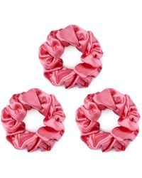 Silk Works - Watermelon Large Scrunchies - Lyst