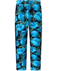 Perlavera - Sage Peony Pull On Pant With Tape On Side Seam - Lyst