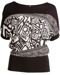 Conquista - Short Sleeve Top - Lyst