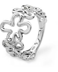 Lucy Quartermaine - Solid Sterling Splash Mini Ring - Lyst