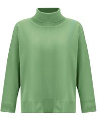 Peraluna - Wide Roll Neck Knitwear Pullover - Lyst