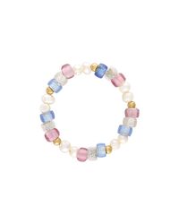 Olivia Le - Astra Glass Bead Bracelet - Lyst