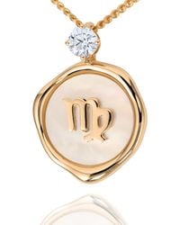 Hinch & Liu - Virgo Zodiac Necklace - Lyst