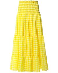 AGGI - Lola Sun Kissed Yellow Skirt - Lyst