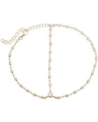La Soula Jewelry - Neutrals Soraya Thumb Chain - Lyst