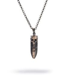 Ebru Jewelry - Skull Fang Sterling Necklace - Lyst