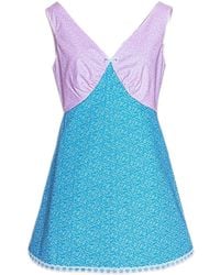 Couture to Your Door - Vintage Printed A Line Baby Doll Dress - Lyst