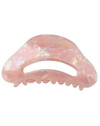 Gold Trip - Pearlescent Blush Claw Clip - Lyst
