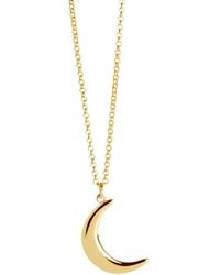Muru - Crescent Moon Necklace - Lyst
