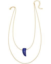 Heather Hawkins Jewelry - Little Gemstone Horn Drape Necklace - Lyst