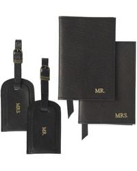 VIDA VIDA - Mr & Mrs Leather Travel Set - Lyst