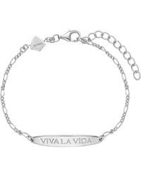 Vanhi - Viva La Vida Bar Chain Bracelet - Lyst