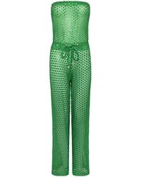 Leyla Maya Ltd - Hattie Bandeau Jumpsuit - Lyst