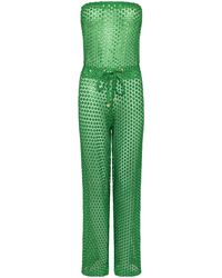 Leyla Maya Ltd - Hattie Bandeau Jumpsuit - Lyst