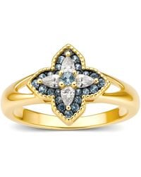 Kylie Harper - London Clover Statement Ring - Lyst