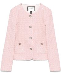 Nissa - Bouclé Suit Jacket - Lyst