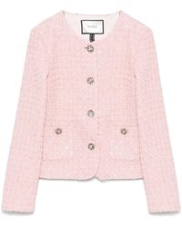Nissa - Bouclé Suit Jacket - Lyst