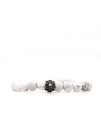 Shar Oke - Howlite & Freshwater Pearl Bracelet - Lyst