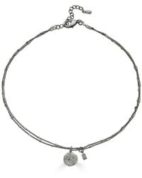 Loni Paul Jewelry - Delicate Hammered Coin Necklace - Lyst
