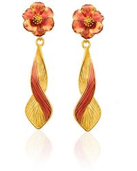 Milou Jewelry - Sugar & Infinity Drop Earrings - Lyst