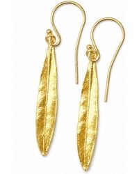Mother Nature Jewelry - Leaf Earrings, Handmade Dangles - Lyst